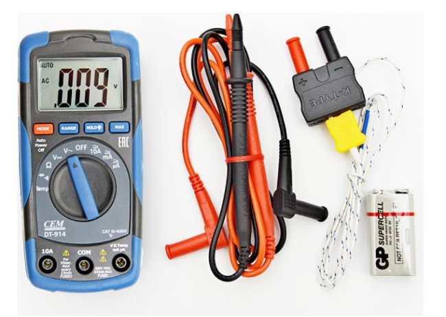 Мультиметр CEM DT-914 в Новосибирске Мультиметр CEM DT-914 в Новосибирске