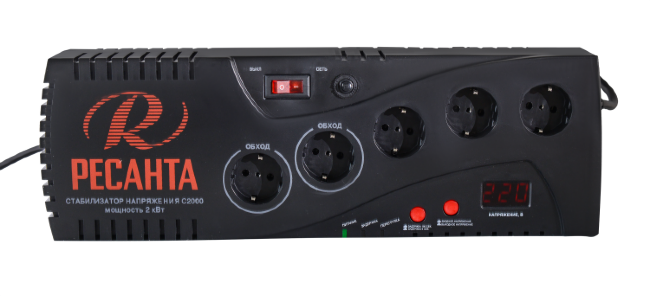 Стабилизатор напряжения РЕСАНТА С2000 в Новосибирске