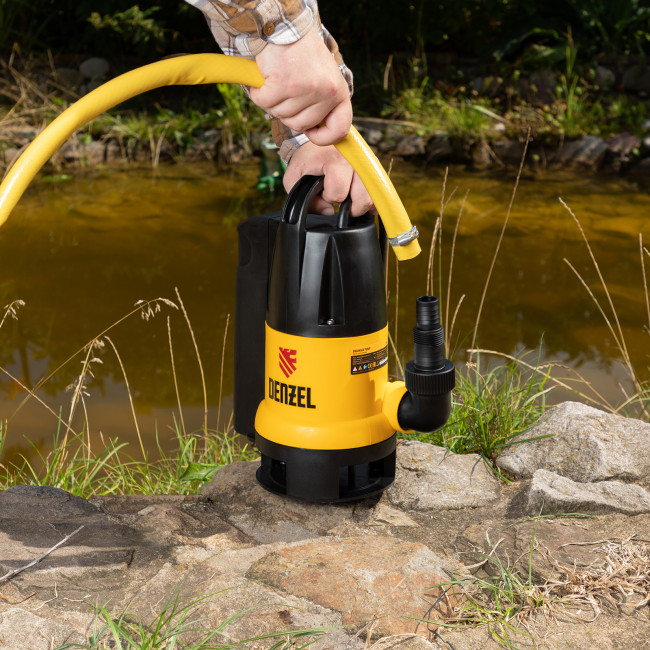 Дренажный насос DP800A, 800 Вт, подъем 5 м, 13000 л/ч Denzel в Новосибирске