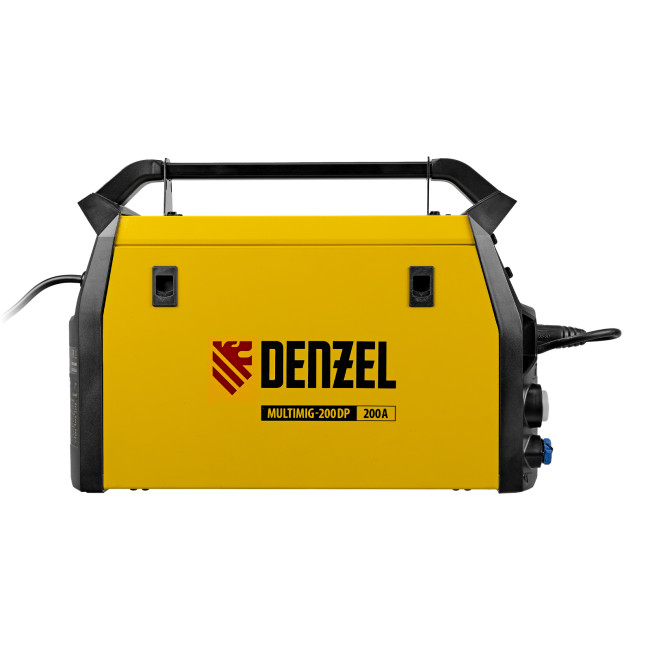 Аппарат инвертор. полуавтомат. сварки MultiMIG-200DP Synergy Double Pulse, 200 А, ПВ 80% Denzel в Новосибирске