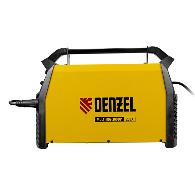Аппарат инвертор. полуавтомат. сварки MultiMIG-200DP Synergy Double Pulse, 200 А, ПВ 80% Denzel в Новосибирске
