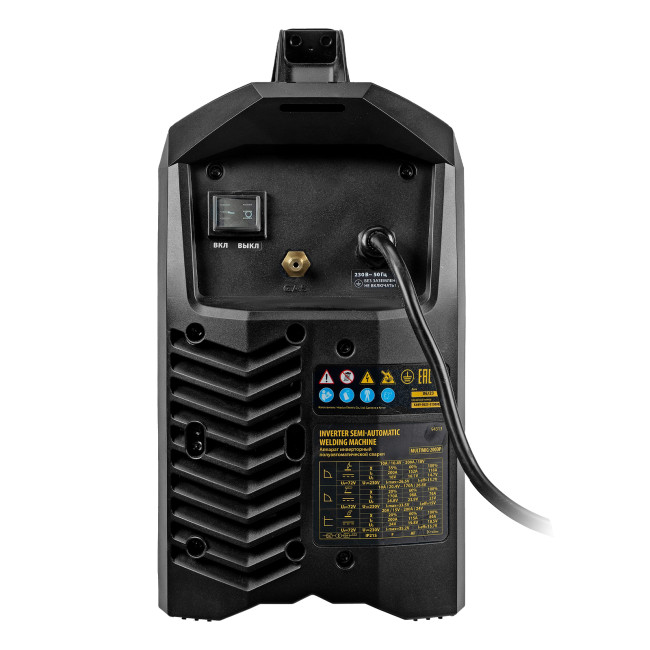 Аппарат инвертор. полуавтомат. сварки MultiMIG-200DP Synergy Double Pulse, 200 А, ПВ 80% Denzel в Новосибирске