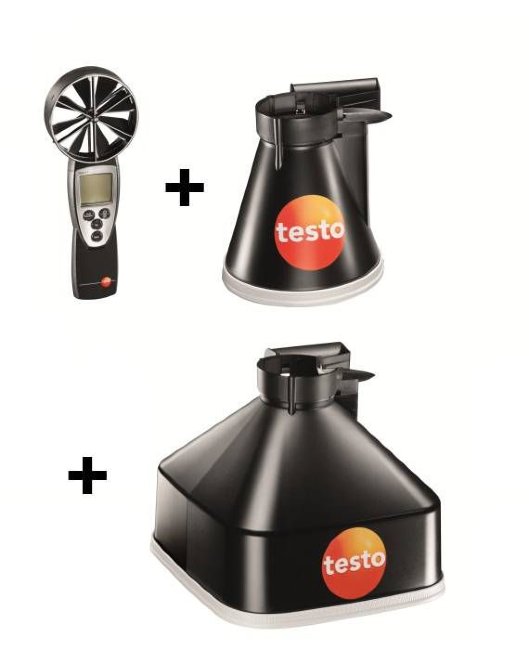 Комплект Testo 417 с набором воронок в Новосибирске
