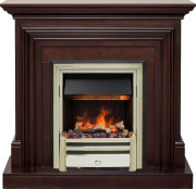 Каминокомплект Bradford - Темный дуб с очагом Cavendish