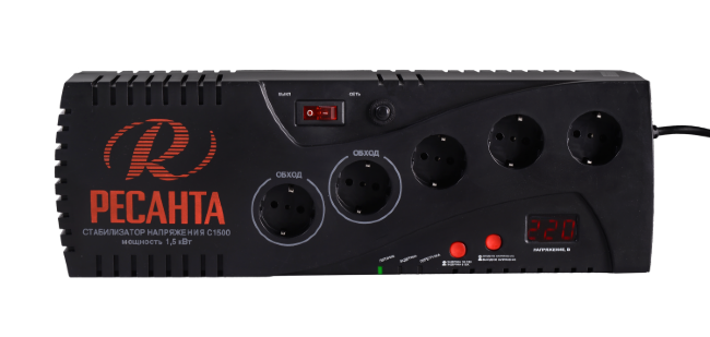Стабилизатор напряжения РЕСАНТА С1500 в Новосибирске Стабилизатор напряжения РЕСАНТА С1500 в Новосибирске