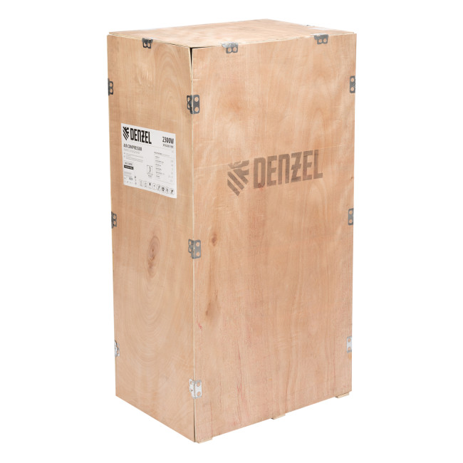 Компрессор воздушный BCV2200/100V, ременный привод , 2.3 кВт, 100 литров, 440 л/мин Denzel в Новосибирске