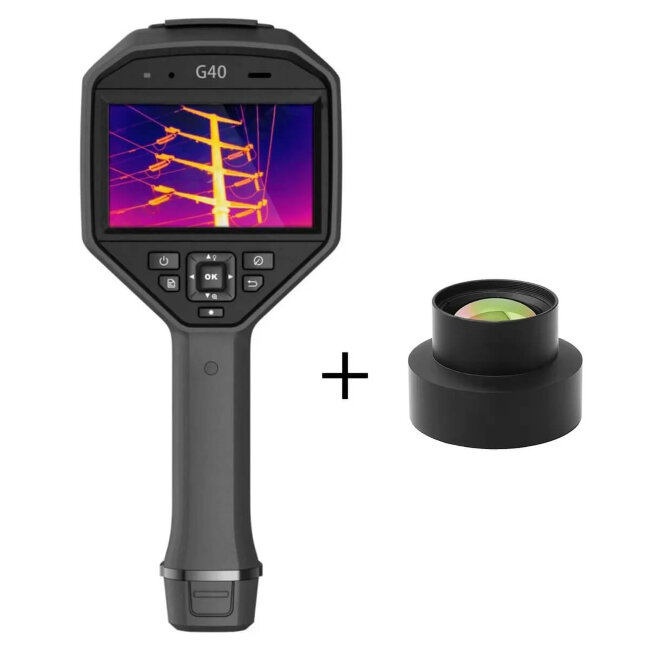 Тепловизор HIKMICRO G40 с объективом HM-G605-LENS + поверка в Новосибирске