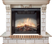 Каминокомплект Pierre Luxe Император - Слоновая кость с патиной / Шампань с очагом Multifire DF3220-EU