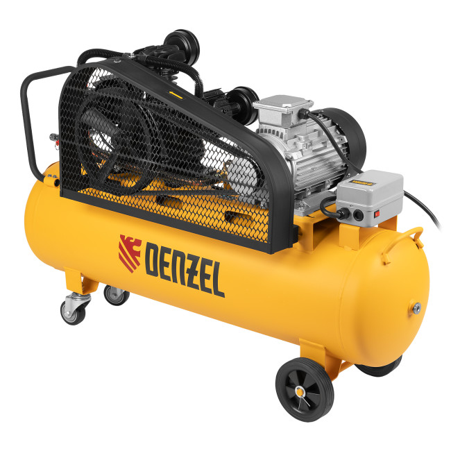 Компрессор воздушный BCW3000-T/100, ременный привод, 3.0 кВт, 100 литров, 520 л/мин Denzel в Новосибирске Компрессор воздушный BCW3000-T/100, ременный привод, 3.0 кВт, 100 литров, 520 л/мин Denzel в Новосибирске