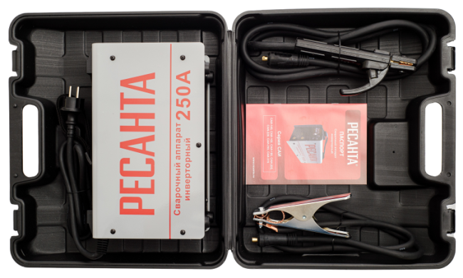 Сварочный аппарат РЕСАНТА САИ-250 в кейсе в Новосибирске