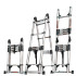 Лестница телескопическая трансформер нержавеющая сталь 3,3/6,6 м TM-5066CC в Новосибирске Лестница телескопическая трансформер нержавеющая сталь 3,3/6,6 м TM-5066CC в Новосибирске