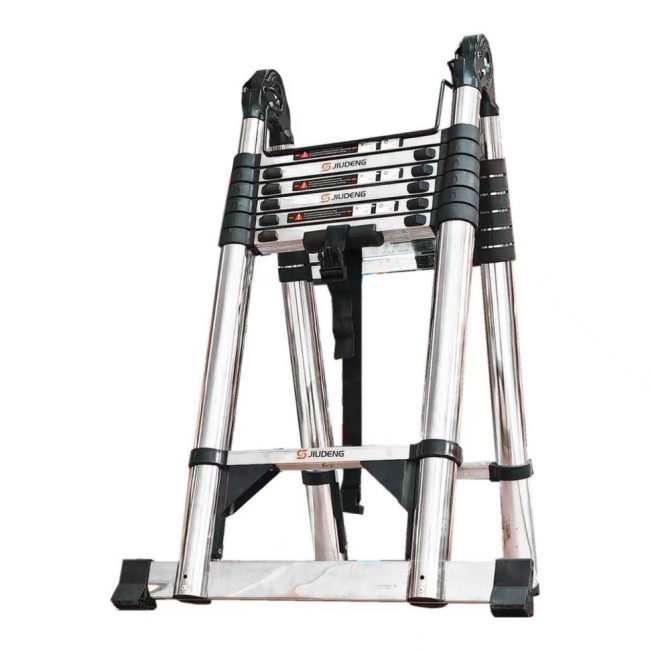 Лестница телескопическая трансформер нержавеющая сталь 3,3/6,6 м TM-5066CC в Новосибирске Лестница телескопическая трансформер нержавеющая сталь 3,3/6,6 м TM-5066CC в Новосибирске