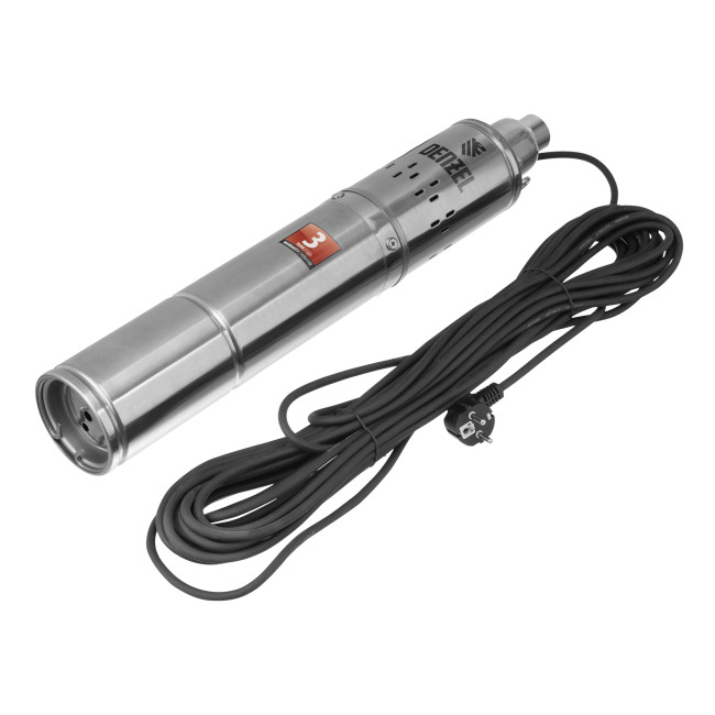 Скважинный насос DWS-4-100, винтовой, диаметр 4", 800 Вт, 1700 л/ч, напор 100 м Denzel в Новосибирске Скважинный насос DWS-4-100, винтовой, диаметр 4", 800 Вт, 1700 л/ч, напор 100 м Denzel в Новосибирске