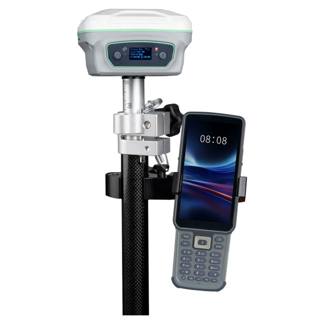 Комплект GNSS-приёмник RGK SR1 с контроллером RGK SC100 и вехой RGK GLS 25 в Новосибирске