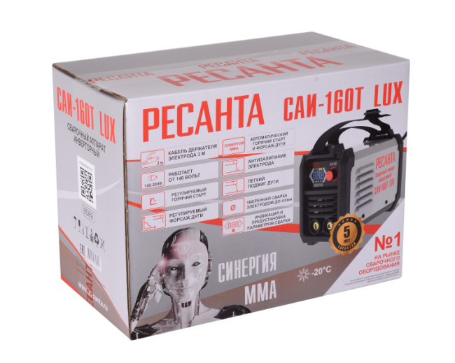 Сварочный аппарат инверторный РЕСАНТА САИ-160T LUX в Новосибирске