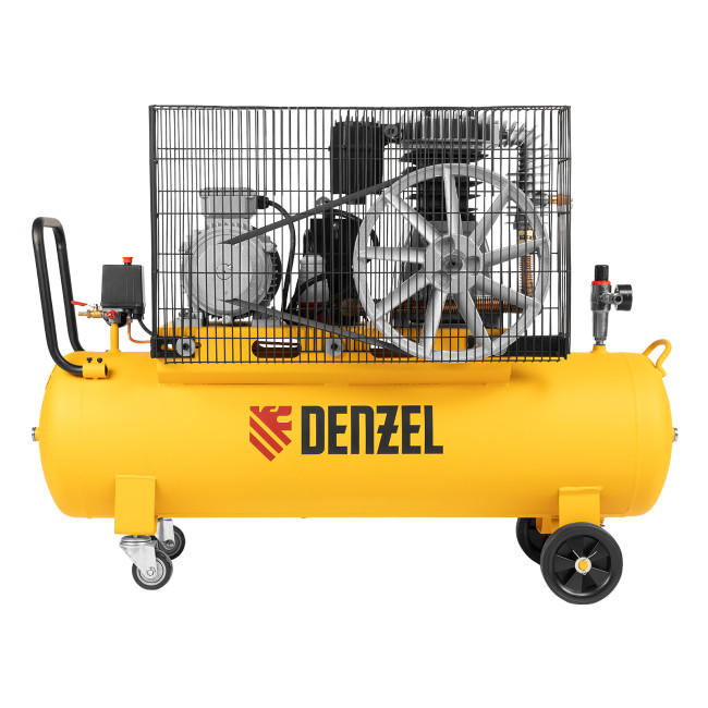 Компрессор воздушный, ременный привод BCI4000-T/100, 4.0 кВт, 100 литров, 690 л/мин Denzel в Новосибирске Компрессор воздушный, ременный привод BCI4000-T/100, 4.0 кВт, 100 литров, 690 л/мин Denzel в Новосибирске