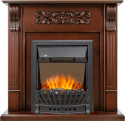 Каминокомплект Venice - Махагон коричневый антик с очагом Aspen Black Каминокомплект Venice - Махагон коричневый антик с очагом Aspen Black