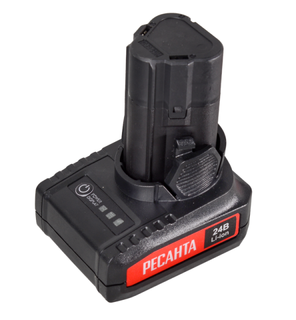 Дрель-шуруповерт аккумуляторная ДА-24-2ЛК Ресанта в Новосибирске