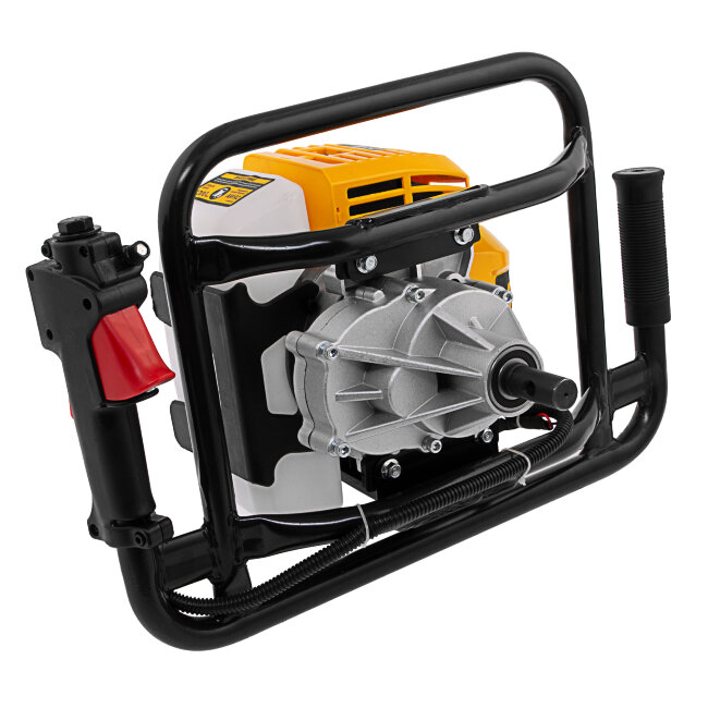 Мотобур DX-52, объём двигателя 52 см3, соединение 20 мм, без шнека Denzel в Новосибирске