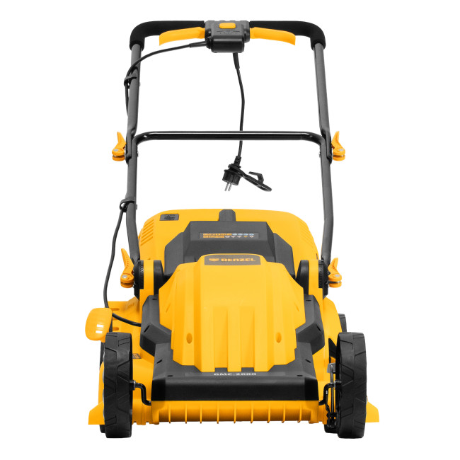 Газонокосилка электрическая GMC-2000, шир. 44см, 2000 Вт, 6 уров., травосб. 45 л Denzel в Новосибирске Газонокосилка электрическая GMC-2000, шир. 44см, 2000 Вт, 6 уров., травосб. 45 л Denzel в Новосибирске