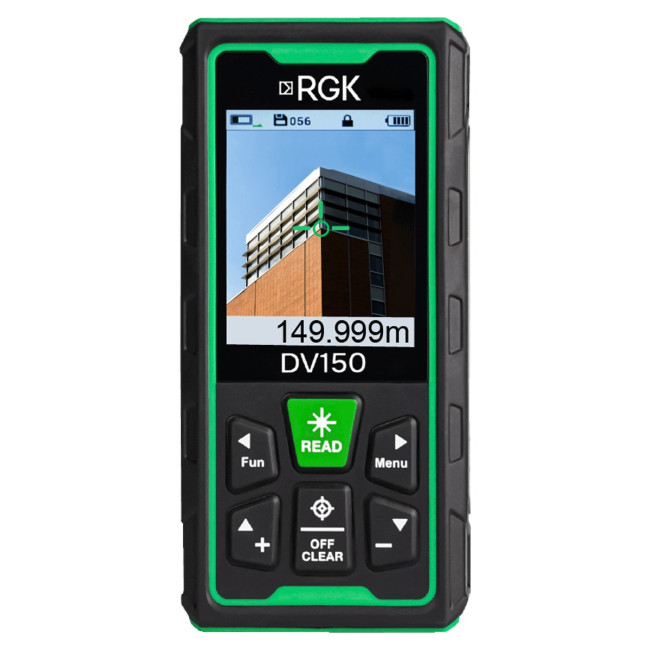 Лазерный дальномер с видоискателем RGK DV150 с калибровкой в Новосибирске