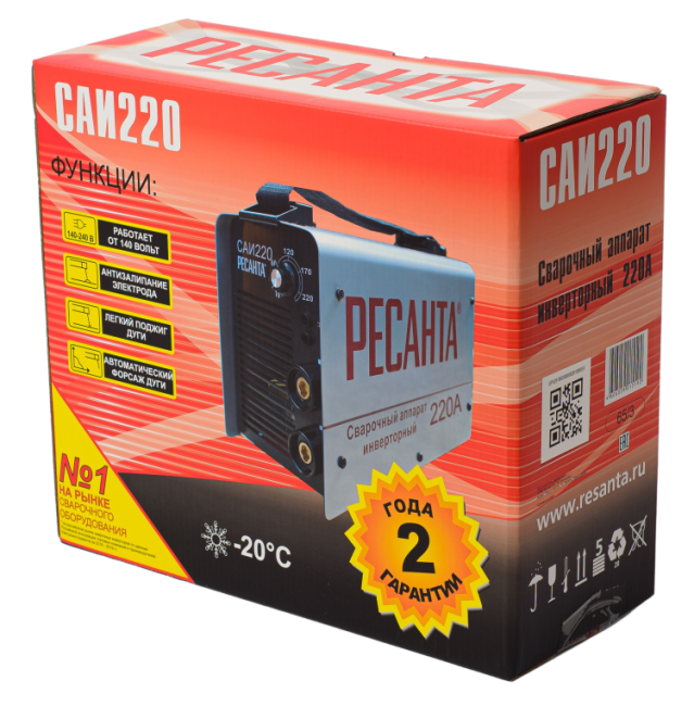 Сварочный аппарат РЕСАНТА САИ-220 в Новосибирске