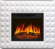 Каминокомплект Diamond - Бьянко белый с очагом Vision 23 LED FX Каминокомплект Diamond - Бьянко белый с очагом Vision 23 LED FX