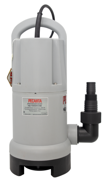 Дренажный насос Ресанта НД-15500П/35B в Новосибирске