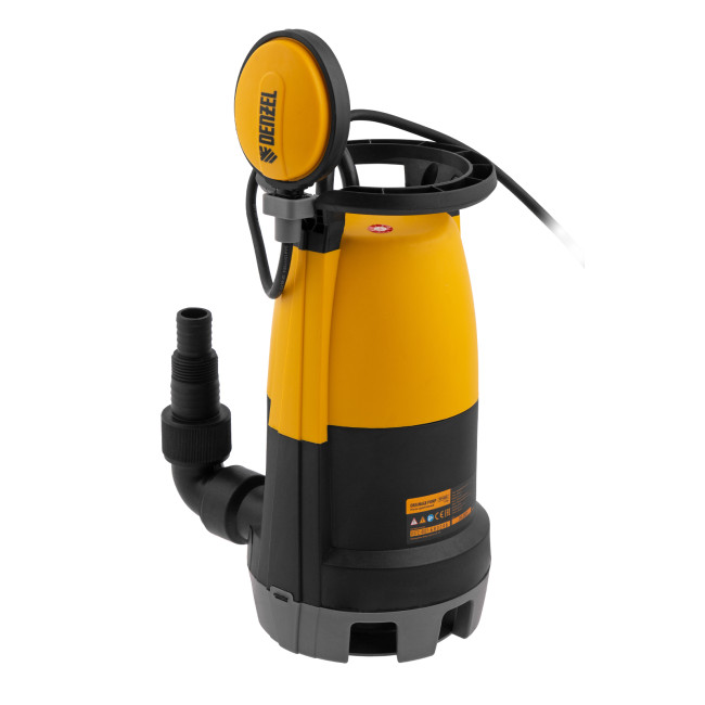 Дренажный насос для чистой и грязной воды DP-600S, 600 Вт, напор 7 м, 13000 л/ч Denzel в Новосибирске