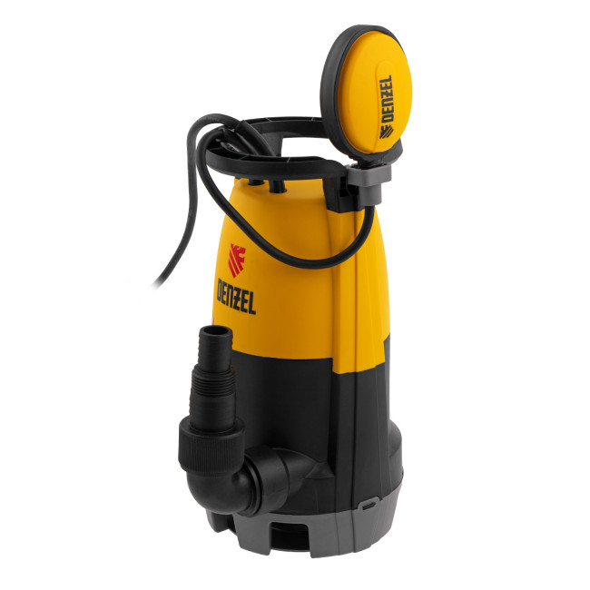 Дренажный насос для чистой и грязной воды DP-600S, 600 Вт, напор 7 м, 13000 л/ч Denzel в Новосибирске