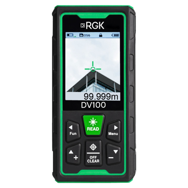 Лазерный дальномер с видоискателем RGK DV100 с калибровкой в Новосибирске