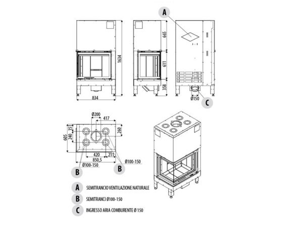 MCZ Plasma 75 sx угловое стекло правое в Новосибирске MCZ Plasma 75 sx угловое стекло правое в Новосибирске