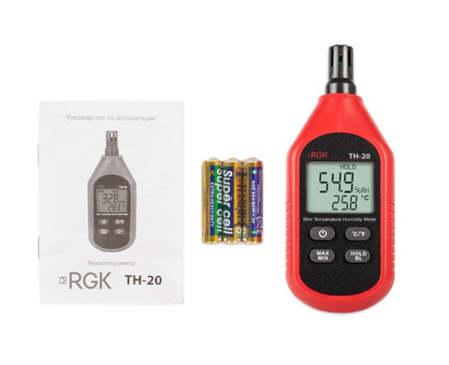 Термогигрометр RGK TH-20 в Новосибирске