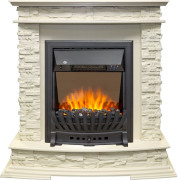 Каминокомплект Luzern - Слоновая кость с очагом Aspen Black Каминокомплект Luzern - Слоновая кость с очагом Aspen Black