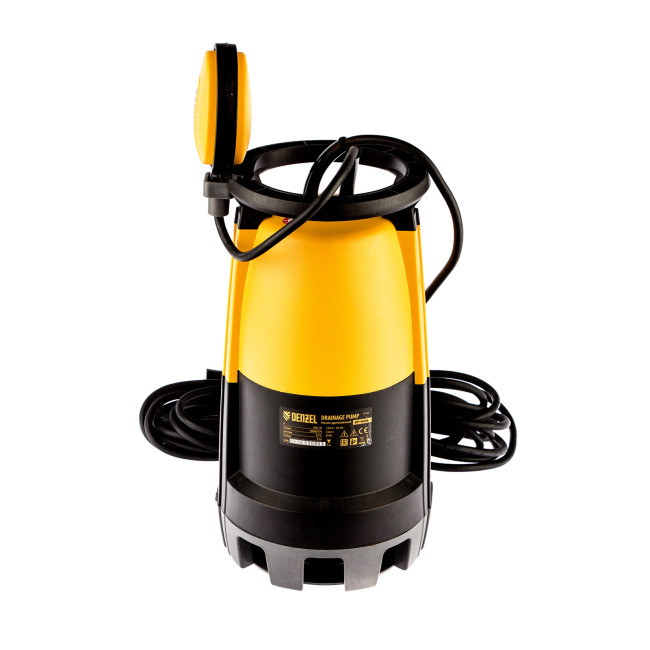 Дренажный насос для чистой и грязной воды DP900S, 900 Вт, напор 9 м, 18000 л/ч Denzel в Новосибирске