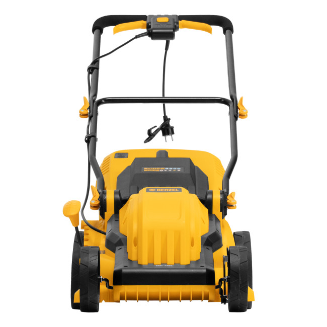 Газонокосилка электрическая GMC-1800, шир. 38см, 1800 Вт, 6 уров., травосб. 35 л Denzel в Новосибирске