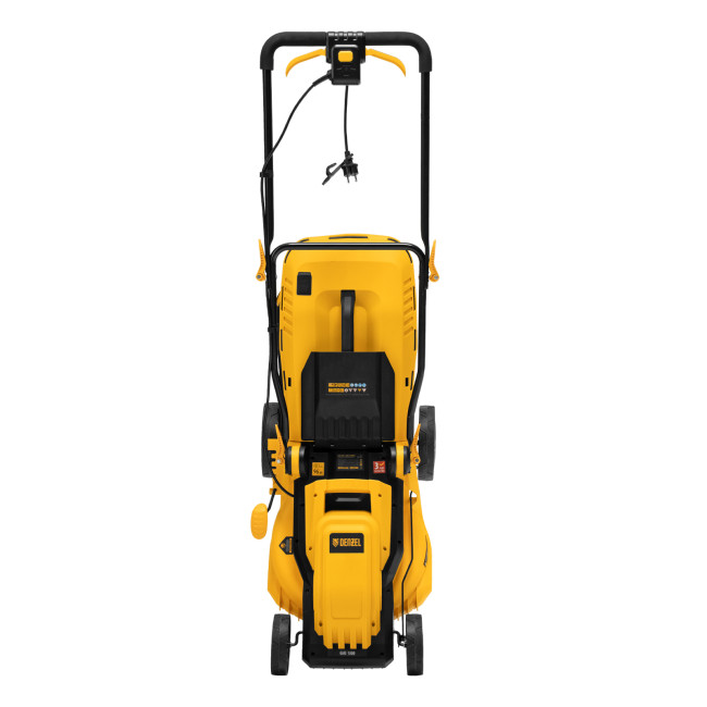 Газонокосилка электрическая GMC-1800, шир. 38см, 1800 Вт, 6 уров., травосб. 35 л Denzel в Новосибирске