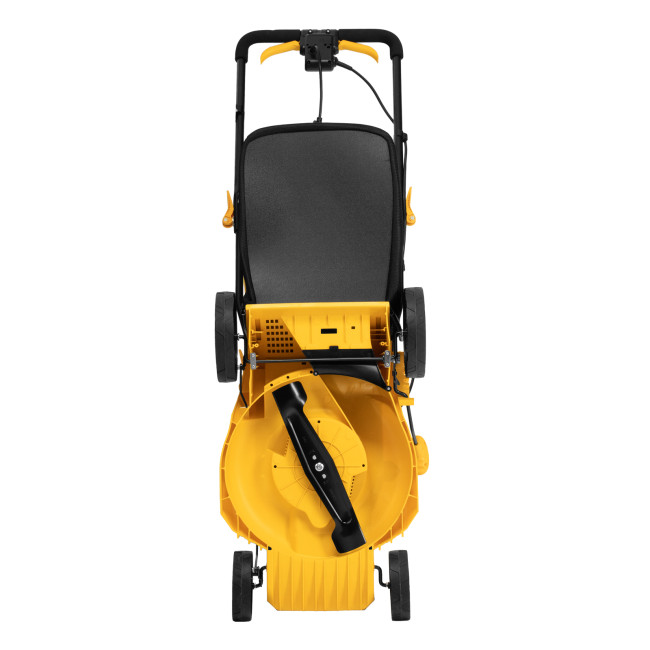 Газонокосилка электрическая GMC-1800, шир. 38см, 1800 Вт, 6 уров., травосб. 35 л Denzel в Новосибирске