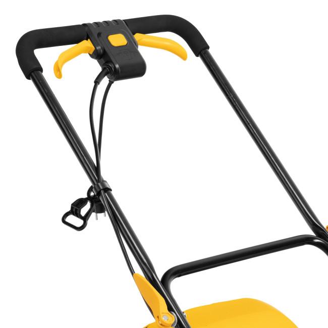 Газонокосилка электрическая GMC-1800, шир. 38см, 1800 Вт, 6 уров., травосб. 35 л Denzel в Новосибирске