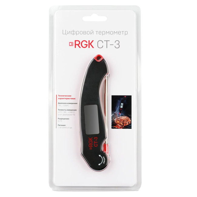 Контактный термометр RGK CT-3 в Новосибирске