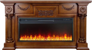 Каминокомплект London - Орех с очагом Vision 42 LED