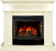 Каминокомплект Gloria - Слоновая кость с очагом Dioramic 25 LED FX Каминокомплект Gloria - Слоновая кость с очагом Dioramic 25 LED FX
