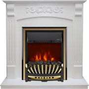 Каминокомплект Sorrento - Белый дуб с очагом Aspen Gold Каминокомплект Sorrento - Белый дуб с очагом Aspen Gold