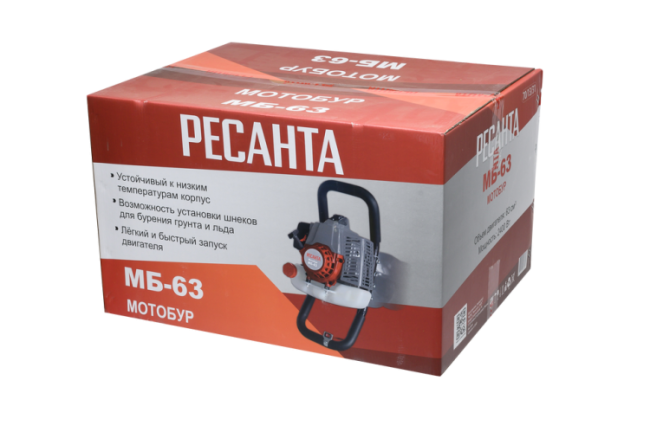 Мотобур МБ-63 Ресанта в Новосибирске