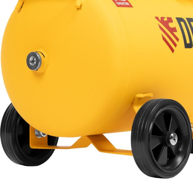 Компрессор воздушный DC1500/24, прямой привод, 1.5 кВт, 24 литра, 220 л/мин Denzel в Новосибирске