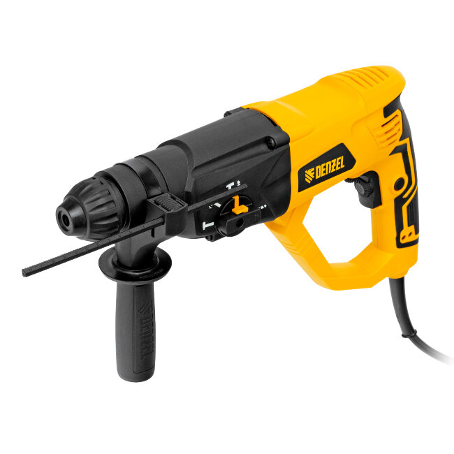 Перфоратор электрический RH-1050-26, SDS-plus, 1050 Вт, 3.2 Дж, 3 плюс 1 режим Denzel в Новосибирске