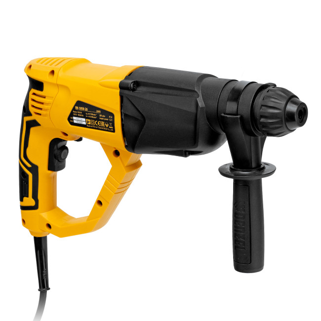 Перфоратор электрический RH-1050-26, SDS-plus, 1050 Вт, 3.2 Дж, 3 плюс 1 режим Denzel в Новосибирске
