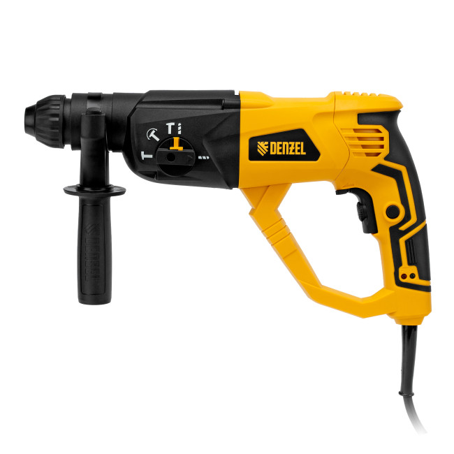 Перфоратор электрический RH-1050-26, SDS-plus, 1050 Вт, 3.2 Дж, 3 плюс 1 режим Denzel в Новосибирске