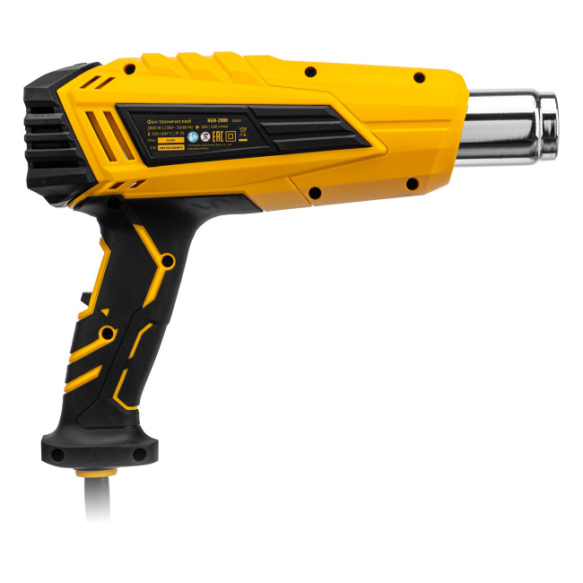 Фен технический HGH-2000, 2000 Вт, 2 режима Denzel в Новосибирске Фен технический HGH-2000, 2000 Вт, 2 режима Denzel в Новосибирске