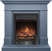 Каминокомплект California STD CRM (Разборный) - Санд антрацит с очагом Fobos FX Black Каминокомплект California STD CRM (Разборный) - Санд антрацит с очагом Fobos FX Black